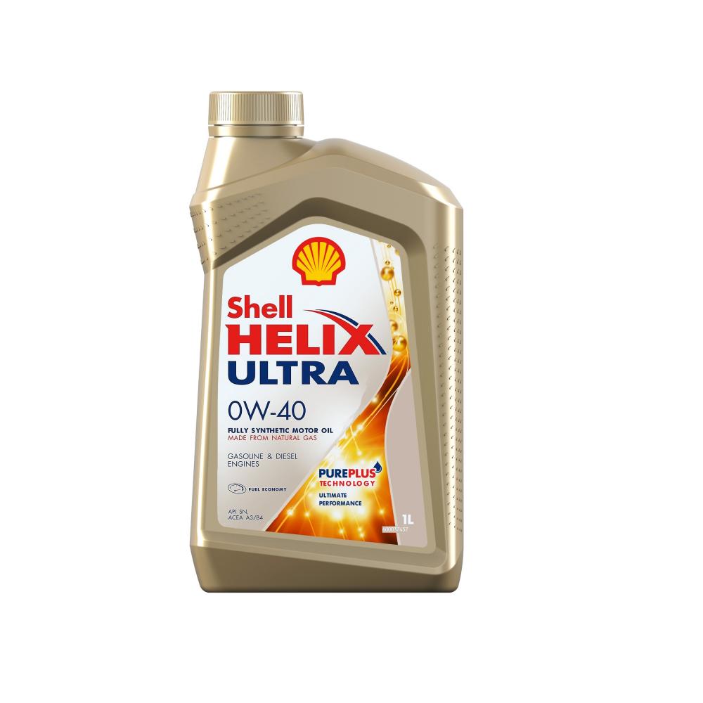 Моторное масло Shell Helix Ultra 0W40 | Канистра 1 л | 550040758