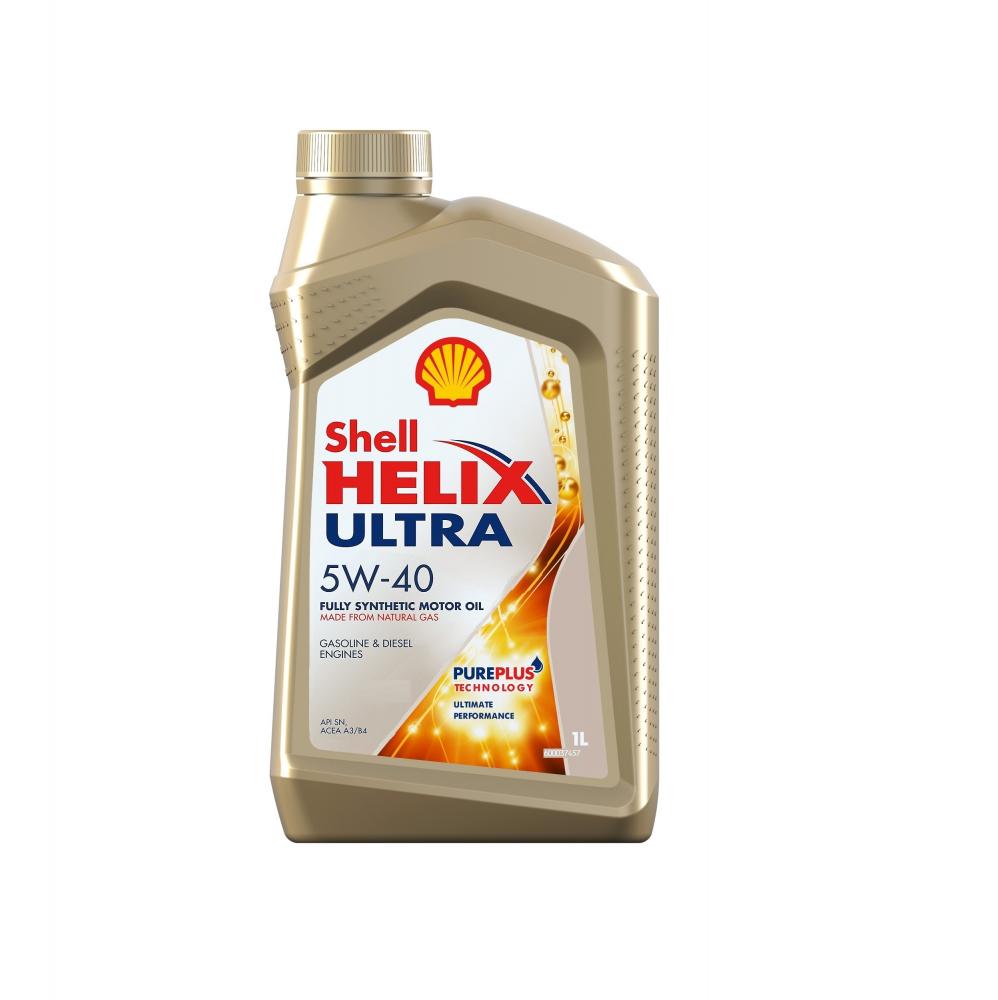 Моторное масло Shell Helix Ultra 5W40 | Канистра 1 л | 550040754
