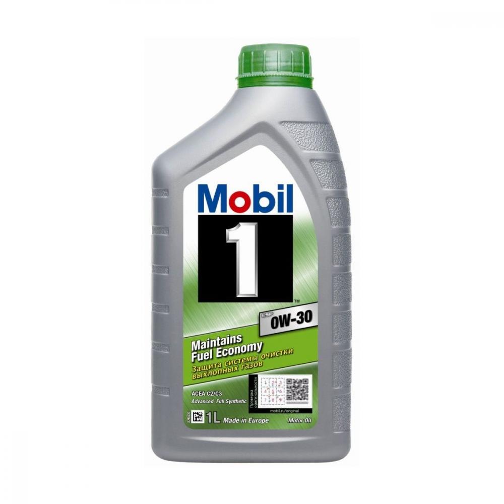 Моторное масло Mobil 1 ESP 0W30 | Канистра 1 л | 153753