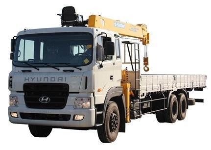 Hyundai HD-250 | HD-260 | Борт | КМУ | Кран манипулятор