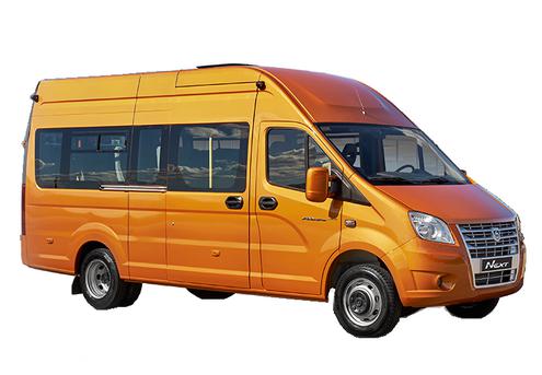Пассажирский микроавтобус ГАЗель Next | Короткая база | Средняя крыша | Цельнометаллический фургон | 8 мест | Бензиновый двигатель
