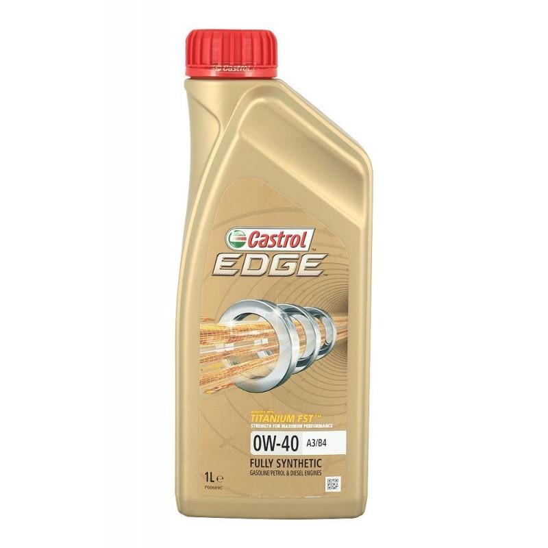 Моторное масло Castrol EDGE 0W40 A3/B4 | Канистра 1 л | 15337B | 156E8B