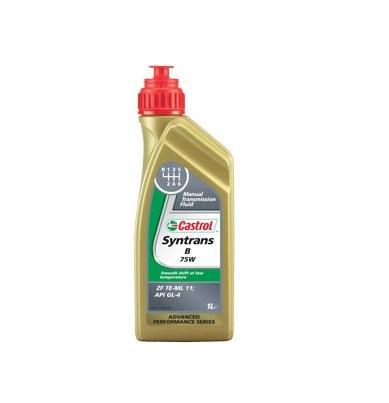 Castrol Syntrans B 75W | Канистра | 1 л. | 15054A | 154F9F | Синтетическое трансмиссионное масло МКПП ZF маловязкое.