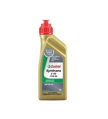 Castrol Syntrans V FE 75W80 | Канистра | 1 л. | 15055B | 156C41 | Синтетическое трансмиссионное масло МКПП.