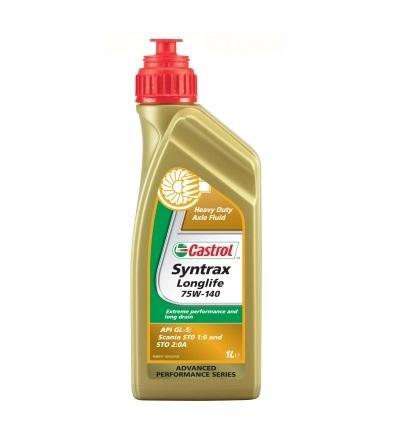 Castrol Syntrax Longlife 75W140 | Канистра | 1 л. | 15009B | 1543AE | Синтетическое редукторное масло грузовых автомобилей и автобусов.