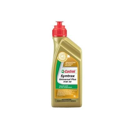 Castrol Syntrax Universal Plus 75W90 | Канистра | 1 л. | 15007E | 154FB4 | Синтетическое редукторное и трансмиссионное масло для грузовиков и строительной техники.