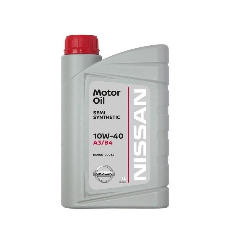 Моторное масло ​​​​​​​Nissan Motor oil SS 10W40 | Канистра 1 л | KE90099932