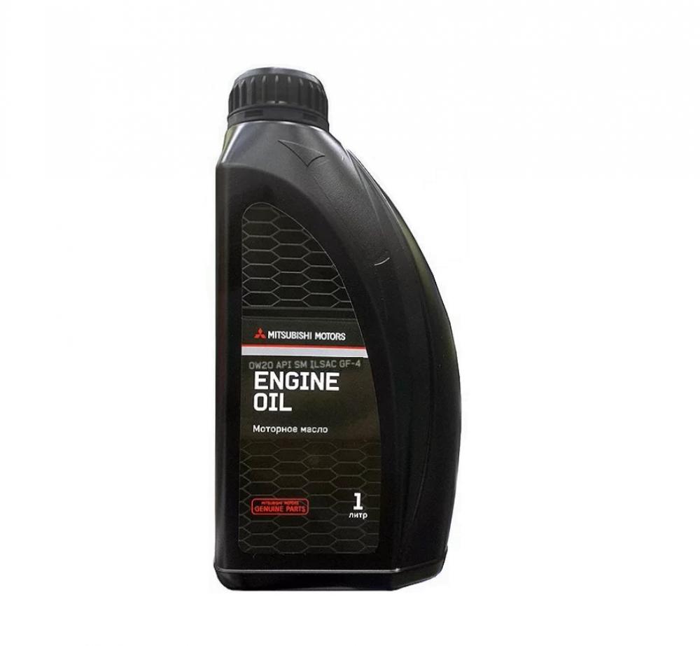 Моторное масло Mitsubishi Engine Oil SM GF4 0W20 | Канистра 1 л | MZ320190 | MZ320750