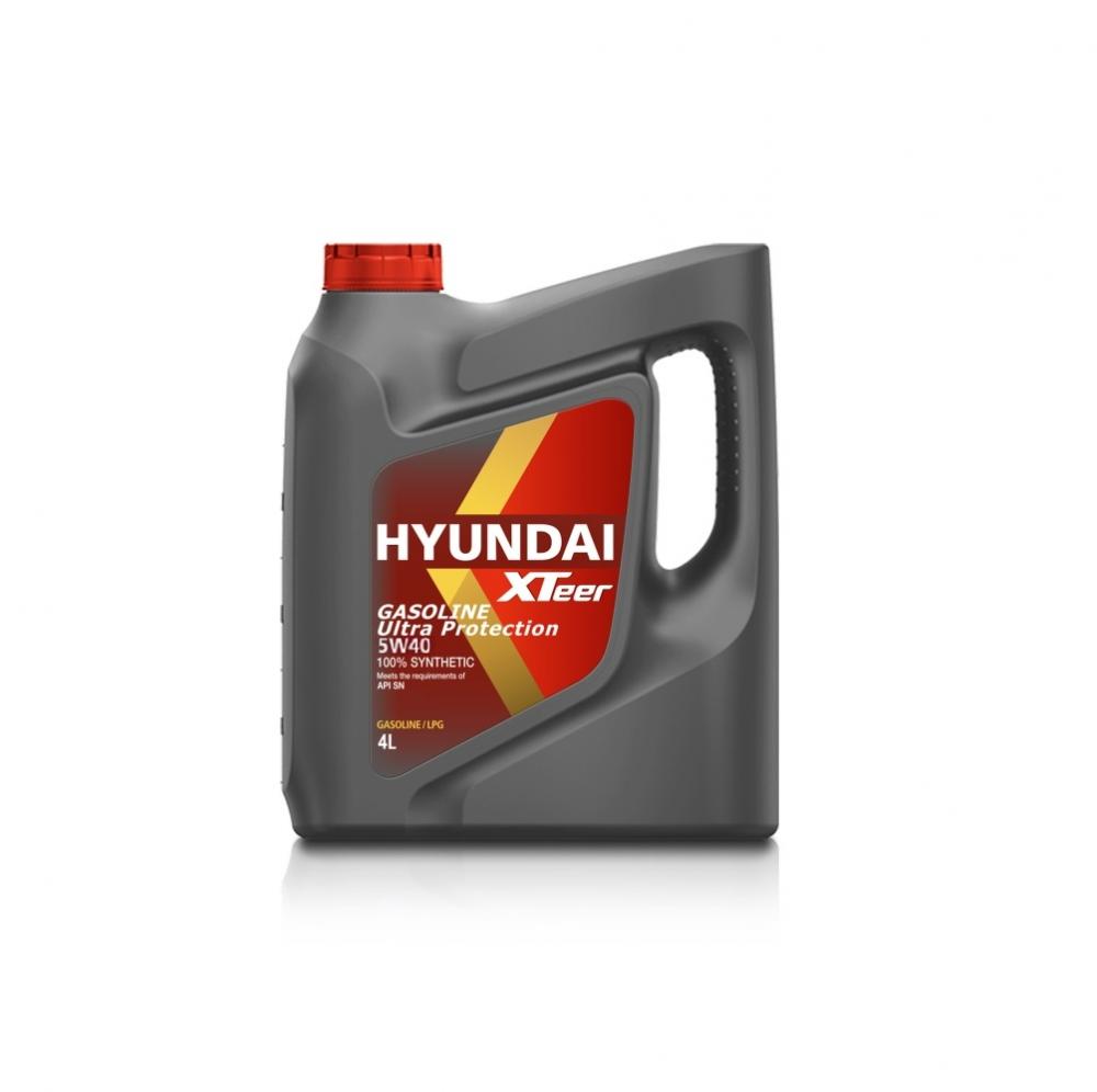 Моторное масло Hyundai XTeer Gasoline Ultra Protection 5W40 | Канистра 4 л | 1041126