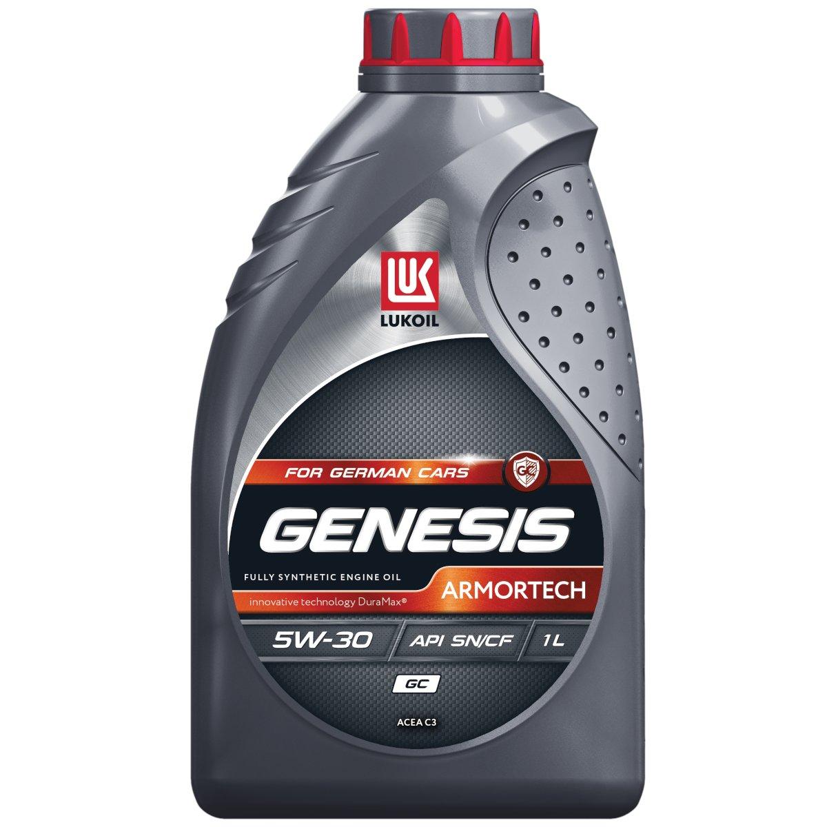 Моторное масло Лукойл Genesis Armortech GC 5W30 | Канистра 1 л | 3149368
