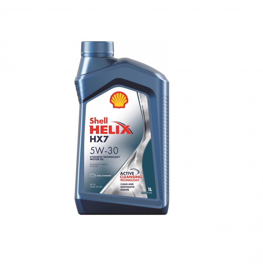 Моторное масло Shell Helix HX7 5W30 | Канистра 1 л | 550040292