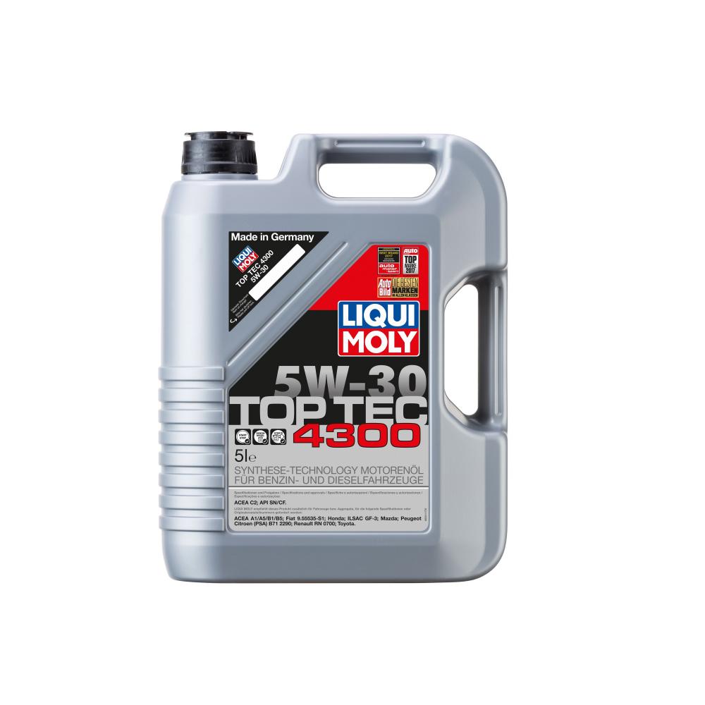 Моторное масло Liqui Moly Top Tec 4300 5W30 | Канистра 5 л | 8031