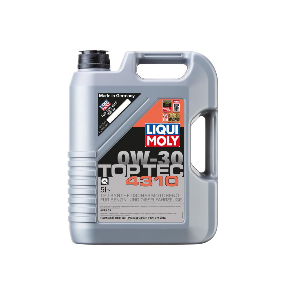 Моторное масло Liqui Moly Top Tec 4310 0W30 | Канистра 5 л | 2362