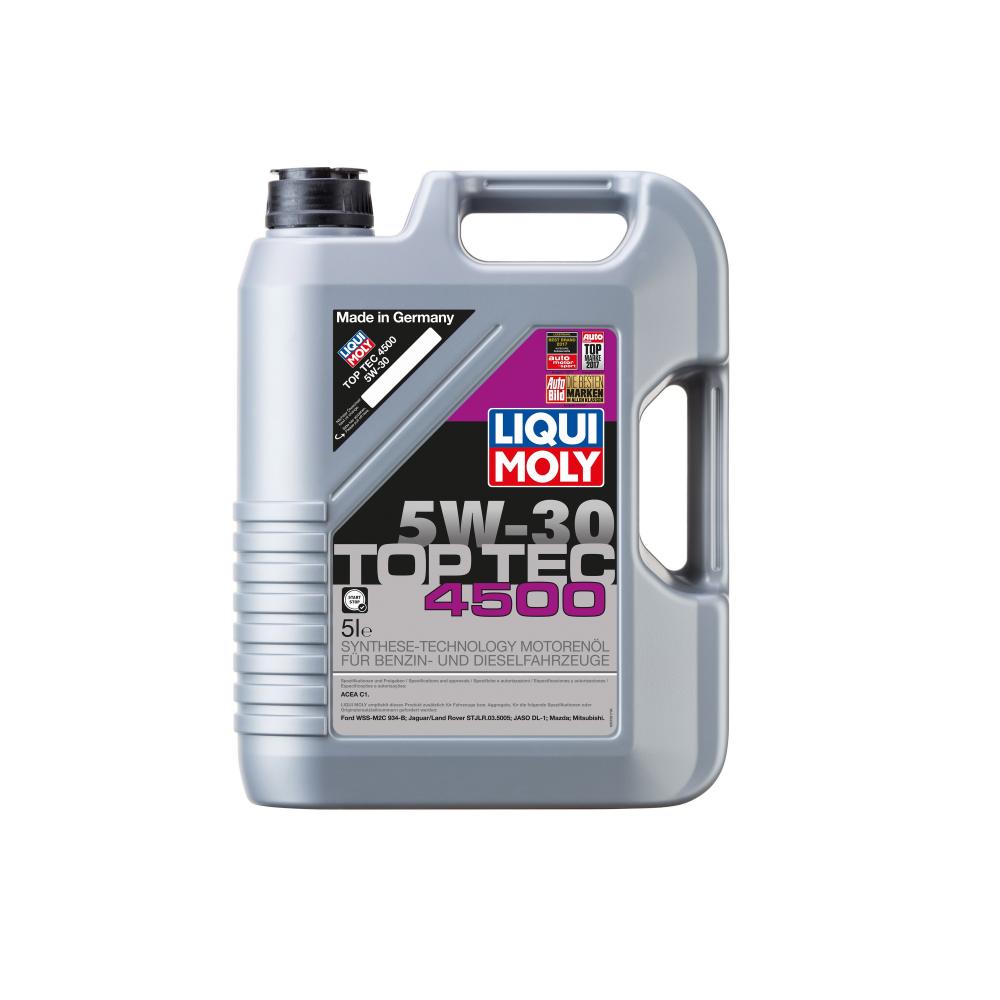 Моторное масло Liqui Moly Top Tec 4500 5W30 | Канистра 5 л | 2378