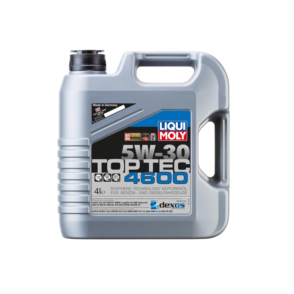 Моторное масло Liqui Moly Top Tec 4600 5W30 | Канистра 4 л | 3763