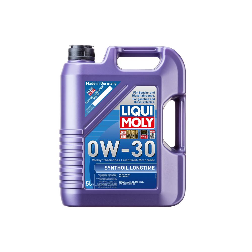 Моторное масло Liqui Moly Synthoil Longtime 0W30 | Канистра 5 л | 8977