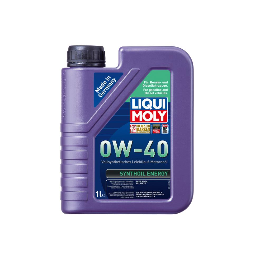 Моторное масло Liqui Moly Synthoil Energy 0W40 | Канистра 1 л | 1922