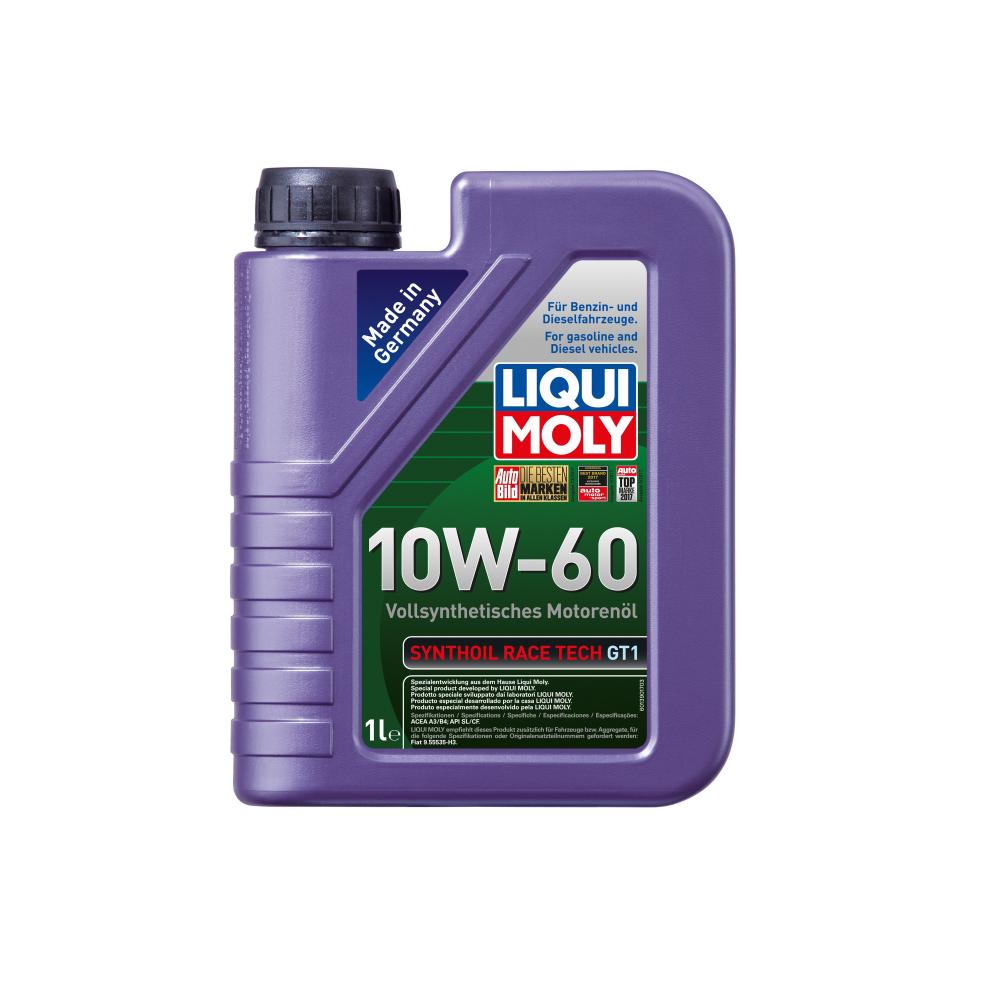 Моторное масло Liqui Moly Synthoil Race Tech GT1 10W60 | Канистра 1 л | 1943