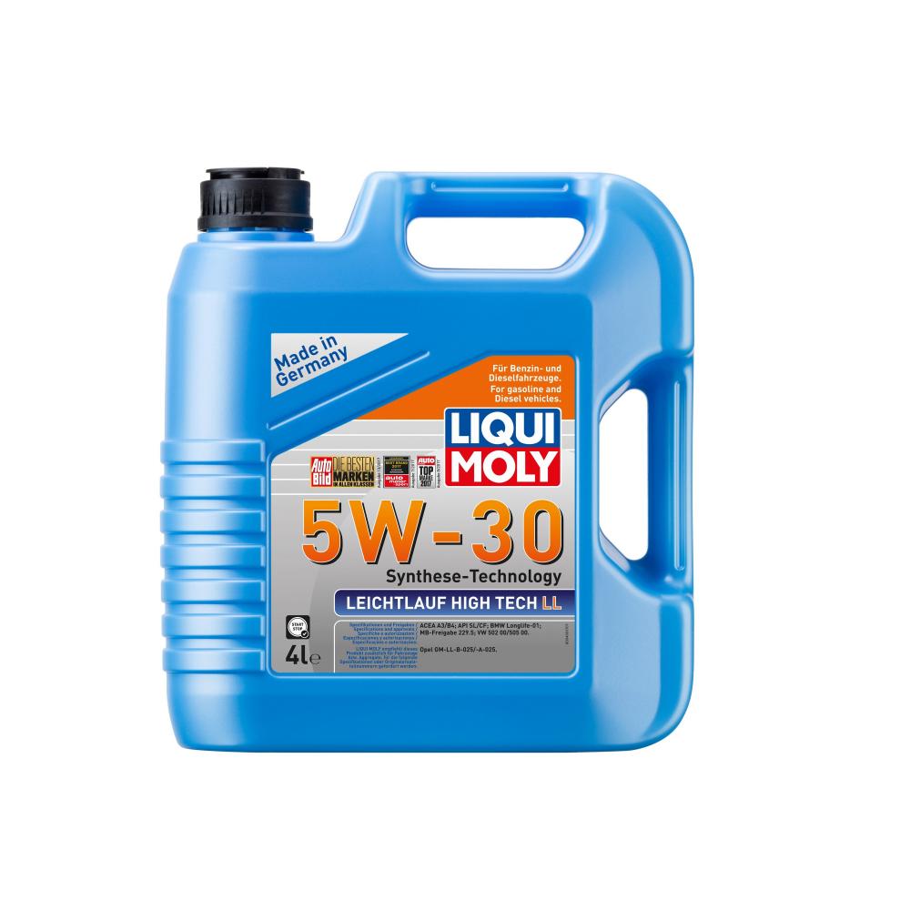 Моторное масло Liqui Moly Leichtlauf High Tech LL 5W30 | Канистра 4 л | 39006