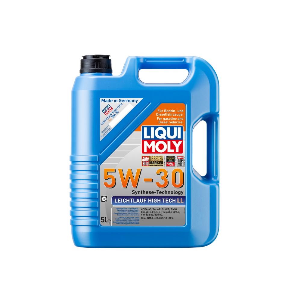 Моторное масло Liqui Moly Leichtlauf High Tech LL 5W30 | Канистра 5 л | 39007