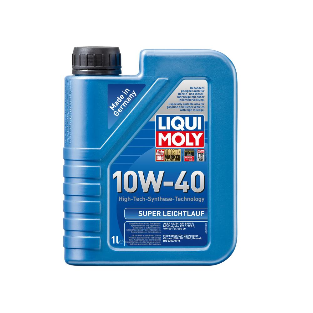 Моторное масло Liqui Moly Super Leichtlauf 10W40 | Канистра 1 л | 1928