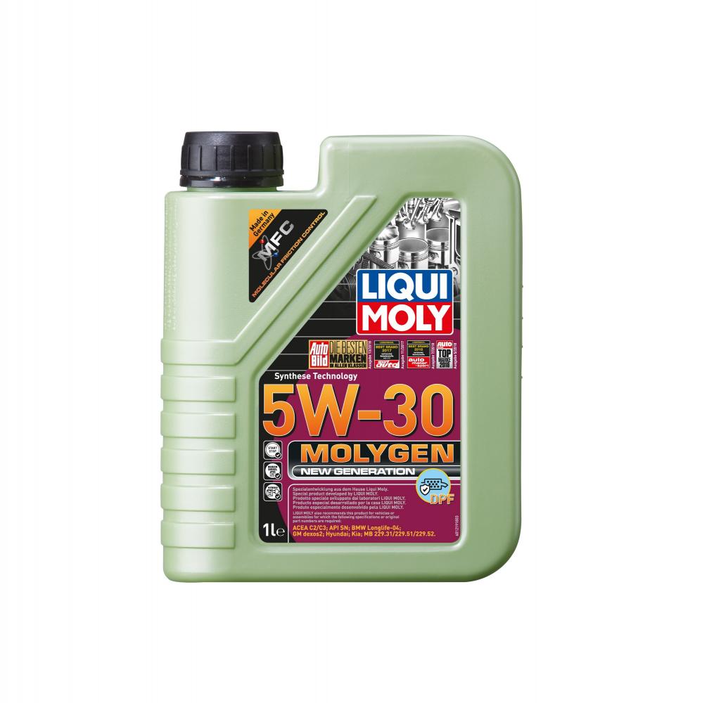 Моторное масло Liqui Moly Molygen New Generation DPF 5W30 | Канистра 1 л | 21224