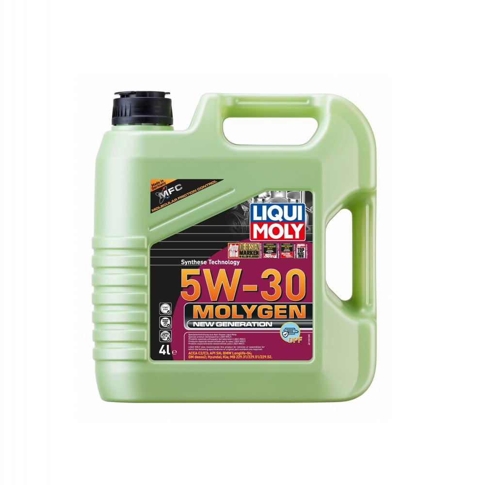 Моторное масло Liqui Moly Molygen New Generation DPF 5W30 | Канистра 4 л | 21225