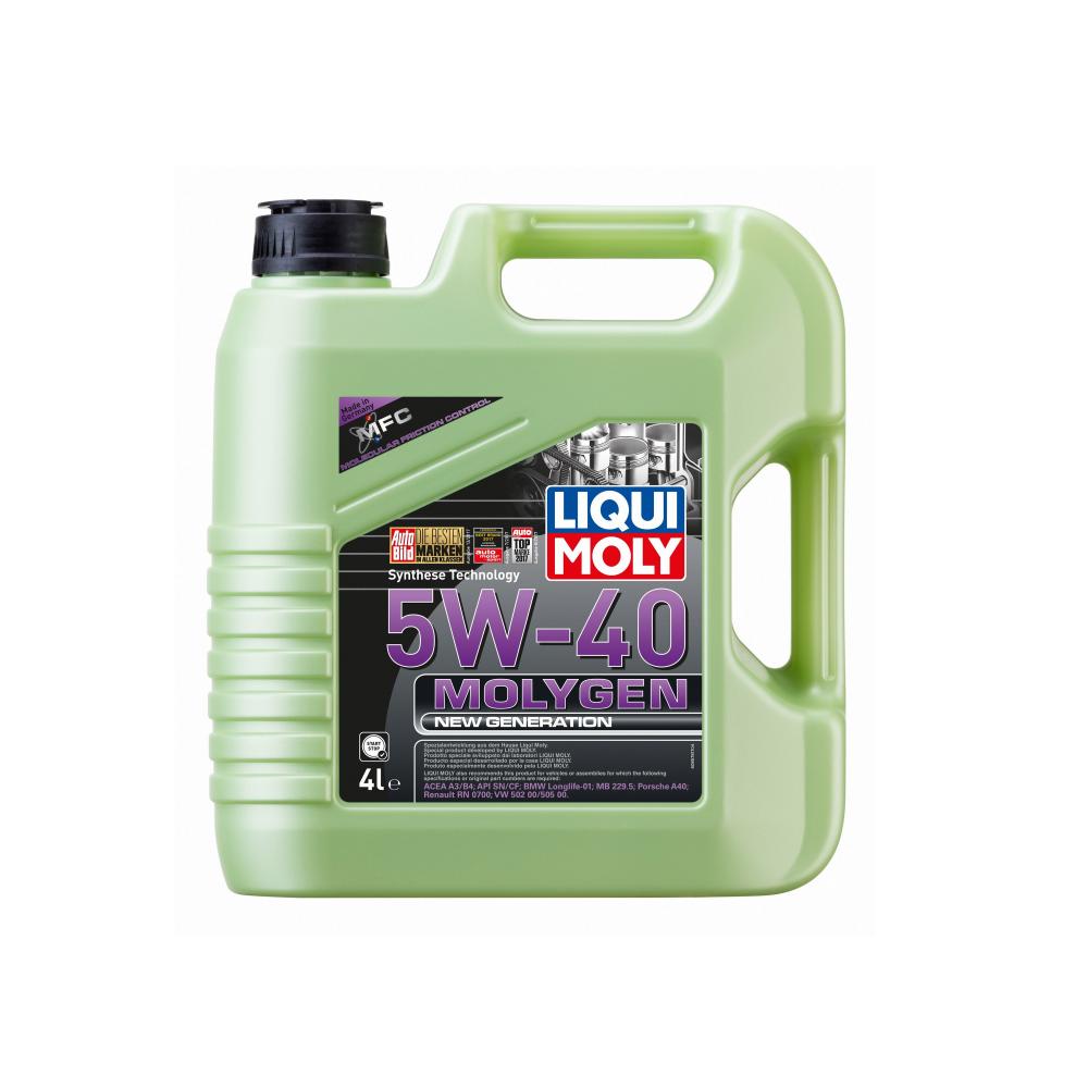 Моторное масло Liqui Moly Molygen New Generation 5W40 | Канистра 4 л | 9054