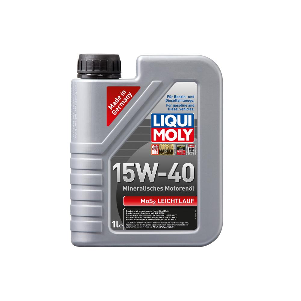  ​​​​​​​Моторное масло Liqui Moly MoS2 Leichtlauf 15W40 | Канистра 1 л | 1932