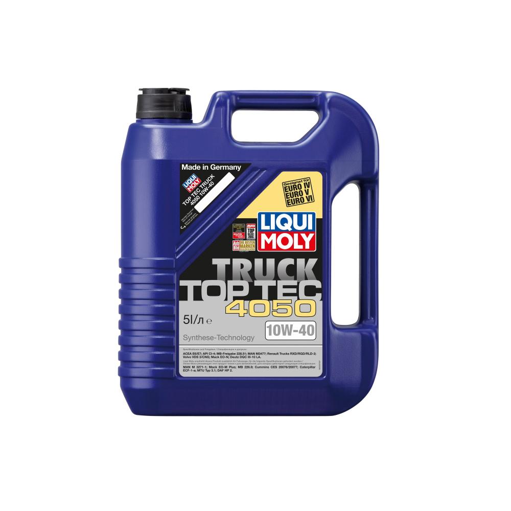 Моторное масло Liqui Moly Top Tec Truck 4050 10W40 | Канистра 5 л | 2232