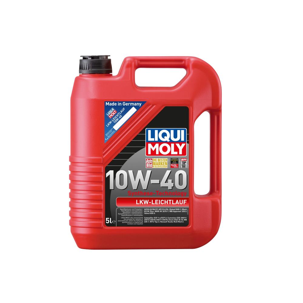 Моторное масло Liqui Moly LKW Leichtlauf Motoroil Basic 10W40 | Канистра 5 л | 8026