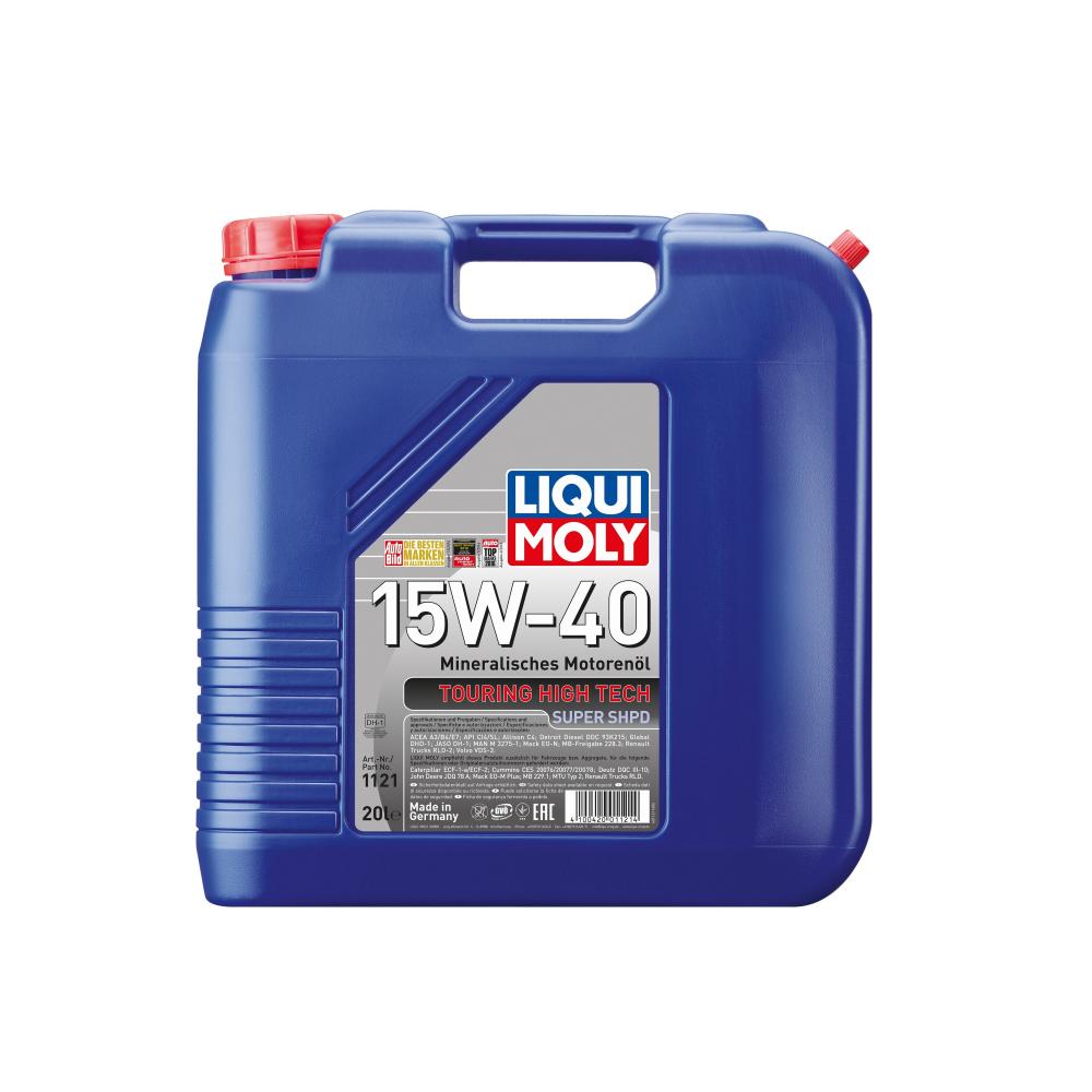 Моторное масло Liqui Moly Touring High Tech Super SHPD 15W40 | Канистра 20 л | 1121