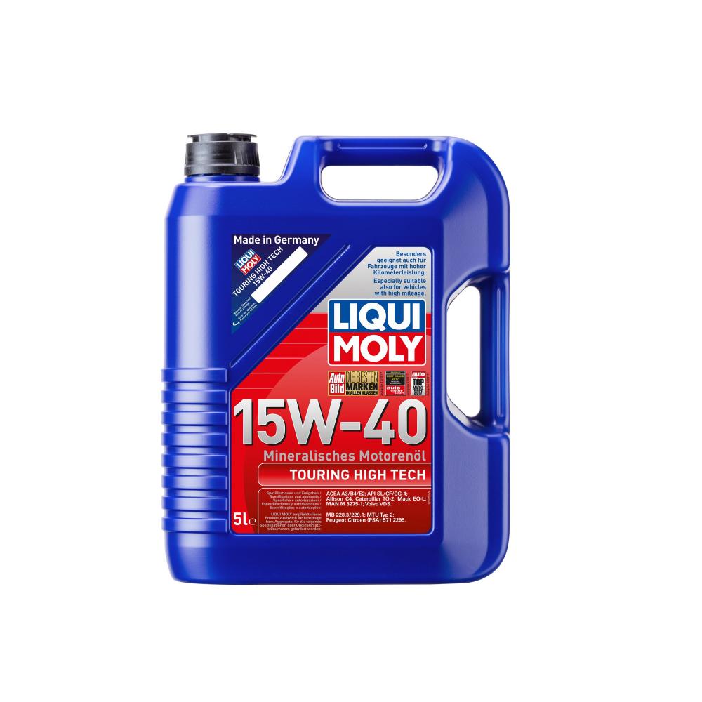 Моторное масло Liqui Moly Touring High Tech 15W40 | Канистра 5 л | 1862