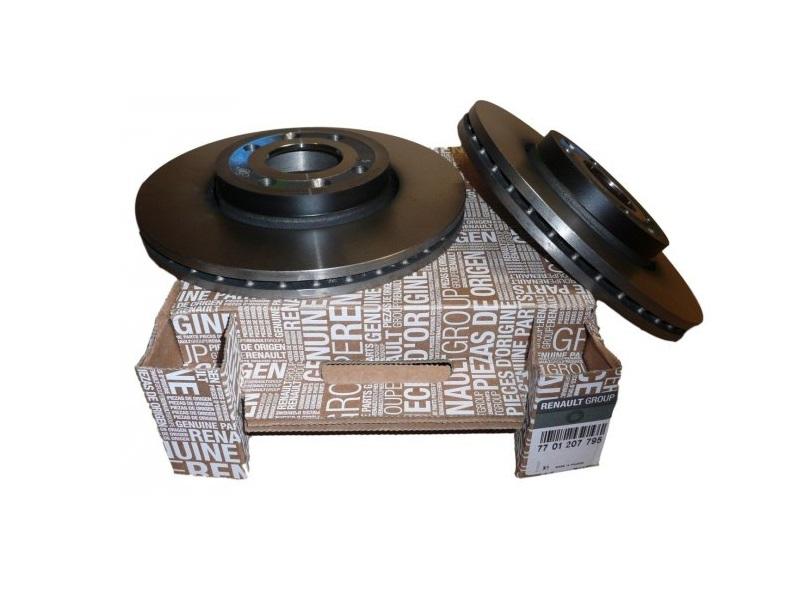 Тормозные диски Рено Логан 1 c 2007 по 2015 г.в. | Передние | 7701207795