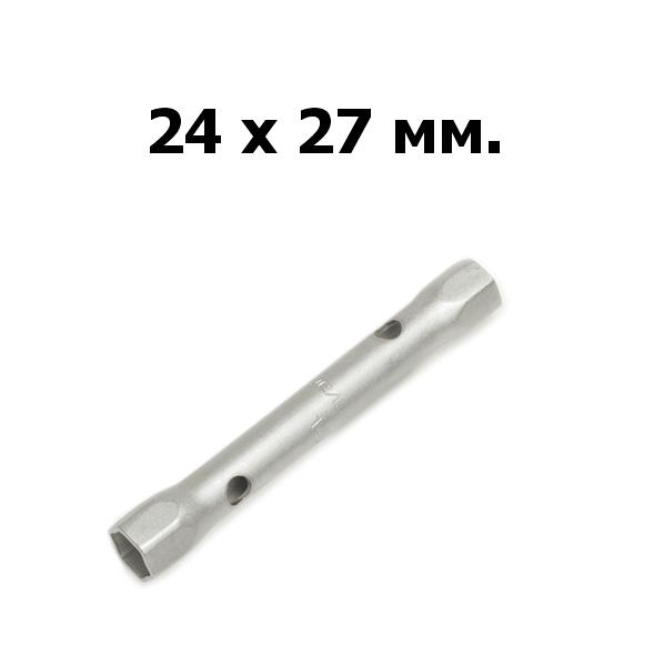 Ключ трубчатый штампованный 24х27 мм | Дело техники | 544274
