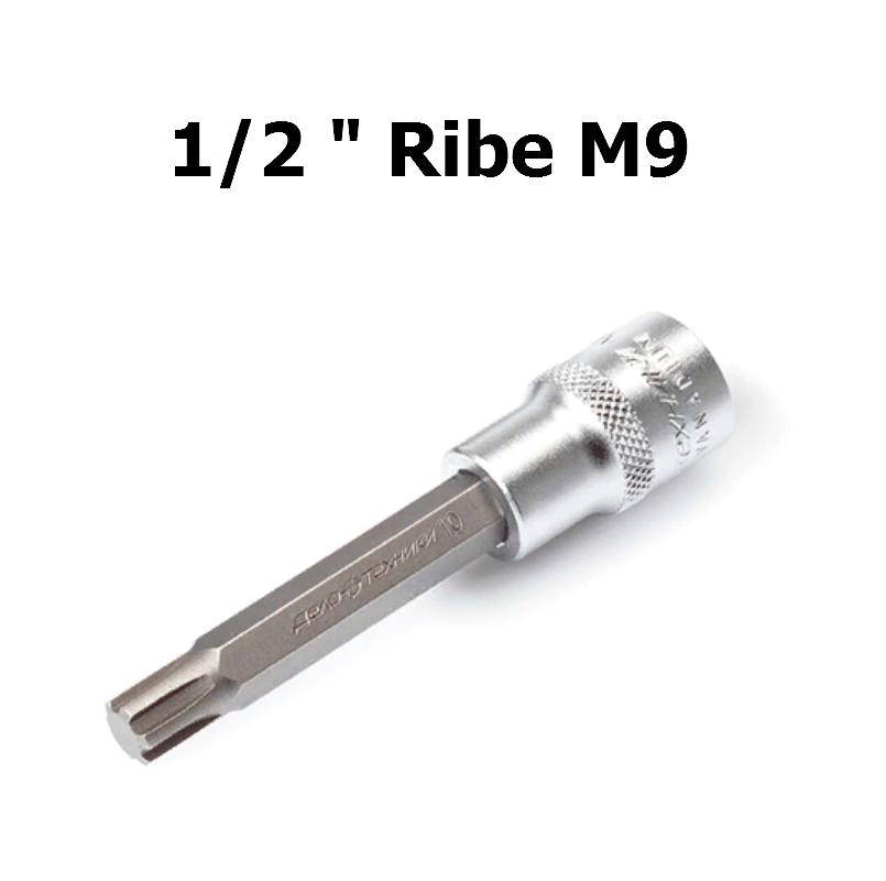 Головка 1/2&quot; со вставкой ​​​​​​​Ribe M9 L=100 мм | Дело техники | 624759