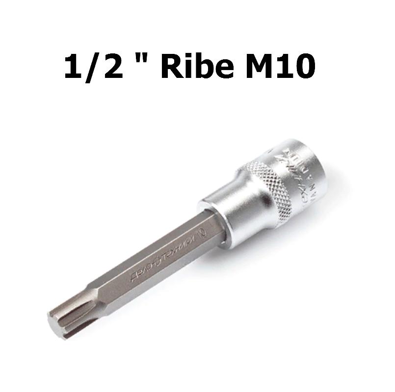 Головка 1/2&quot; со вставкой ​​​​​​​Ribe M10 L=100 мм | Дело техники | 624760