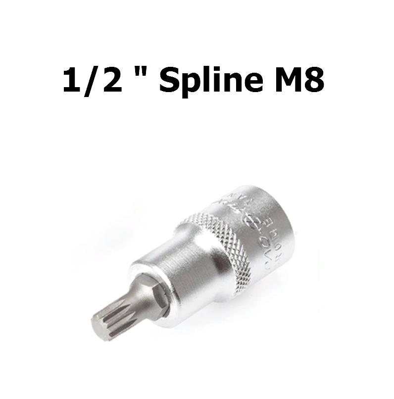 Головка 1/2&quot; со вставкой Spline M8 мм L=55 мм | Дело техники | 625408