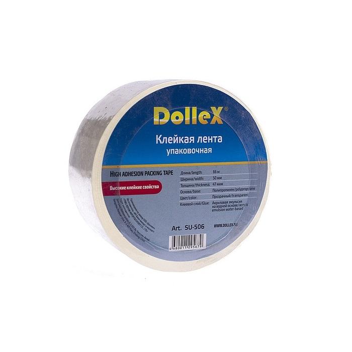 Скотч упаковочный прозрачный 50 мм х 66 м | Dollex | Su-506