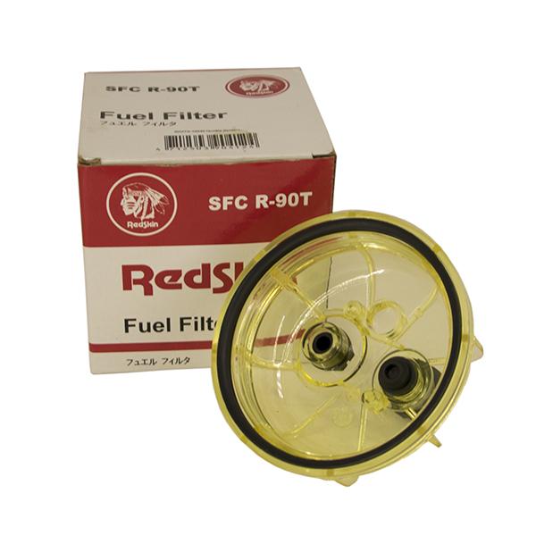 Стакан водосборный | колба фильтра-сепоратора грубой очистки топлива Isuzu NMR85 | NPR75 | NQR90 | 4JJ1/4HK1 Е-3/4/5 | RedSkin