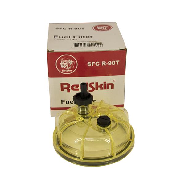 Стакан водосборный | колба фильтра-сепоратора грубой очистки топлива Isuzu NMR85 | NPR75 | NQR90 | 4JJ1/4HK1 Е-3/4/5 | RedSkin