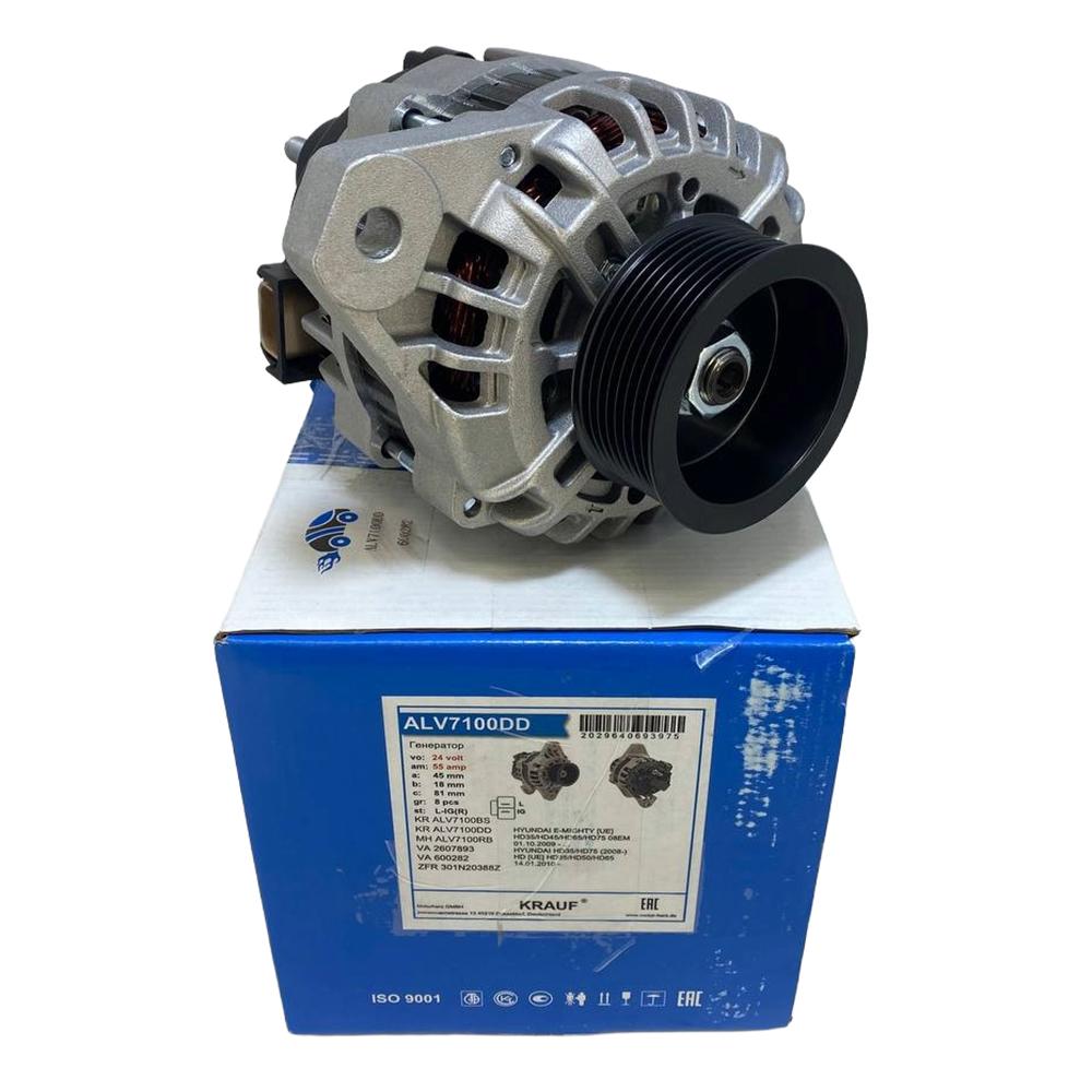 Генератор 24V 55A Hyundai HD-65/72/78 D4GA E-4/5 | Krauf