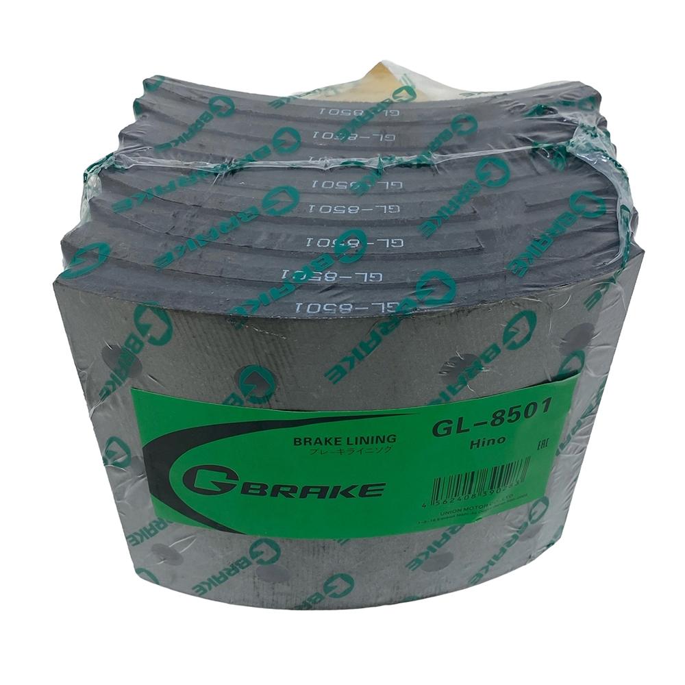 Накладки тормозные задние HINO-500 R19.5 к-т ось | G-Brake
