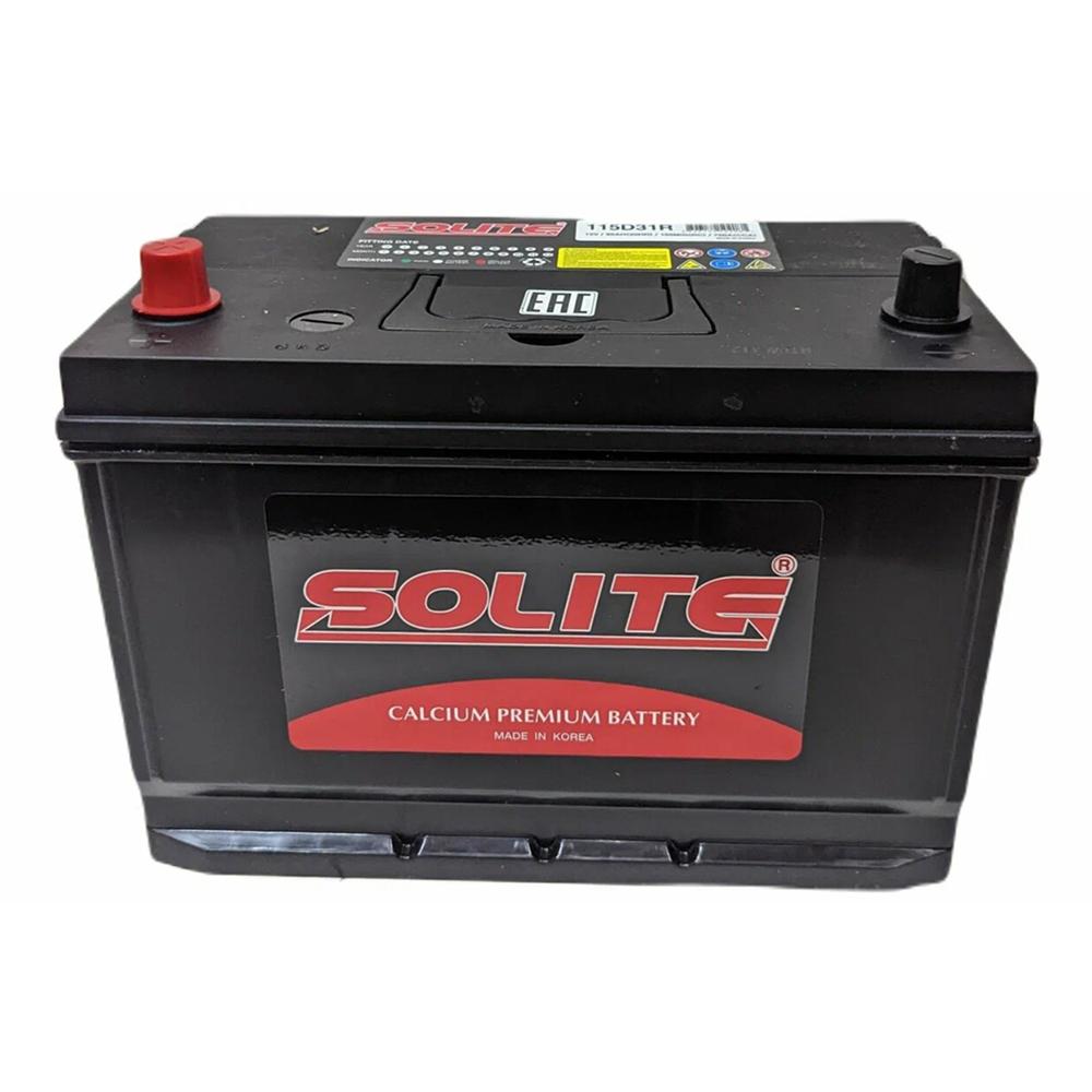 Аккумулятор 95 А/ч 750 А (6СТ95) Hyundai HD-65/72/78 D4AL/D4DB/D4DD/D4GA Е-2/3/4 | Solite