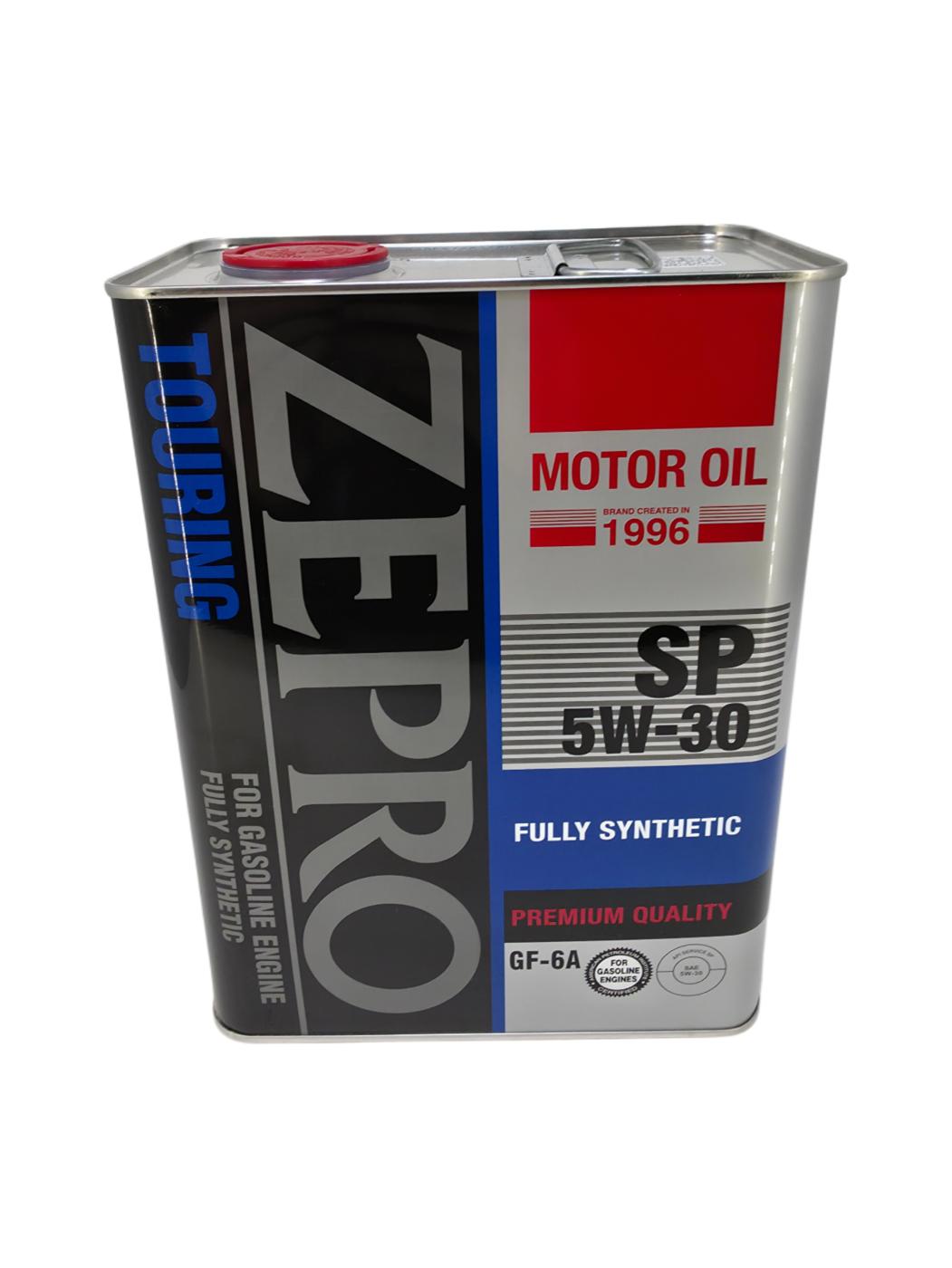 Моторное масло Zepro Touring 5W30 | Канистра 4 л