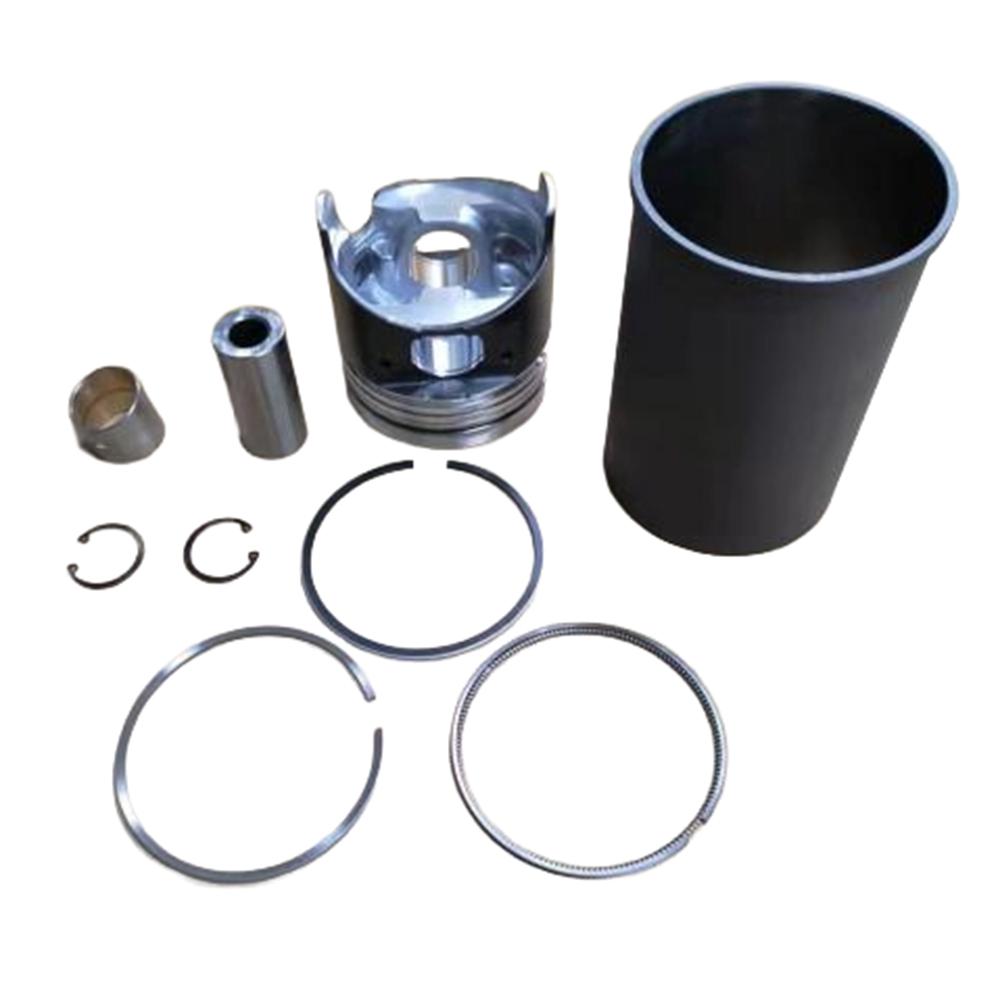 Комплект поршневой (гильза 1X + поршень + кольца + палец) в сборе Isuzu NQR71 4HG1 Евро-2 | Оригинал