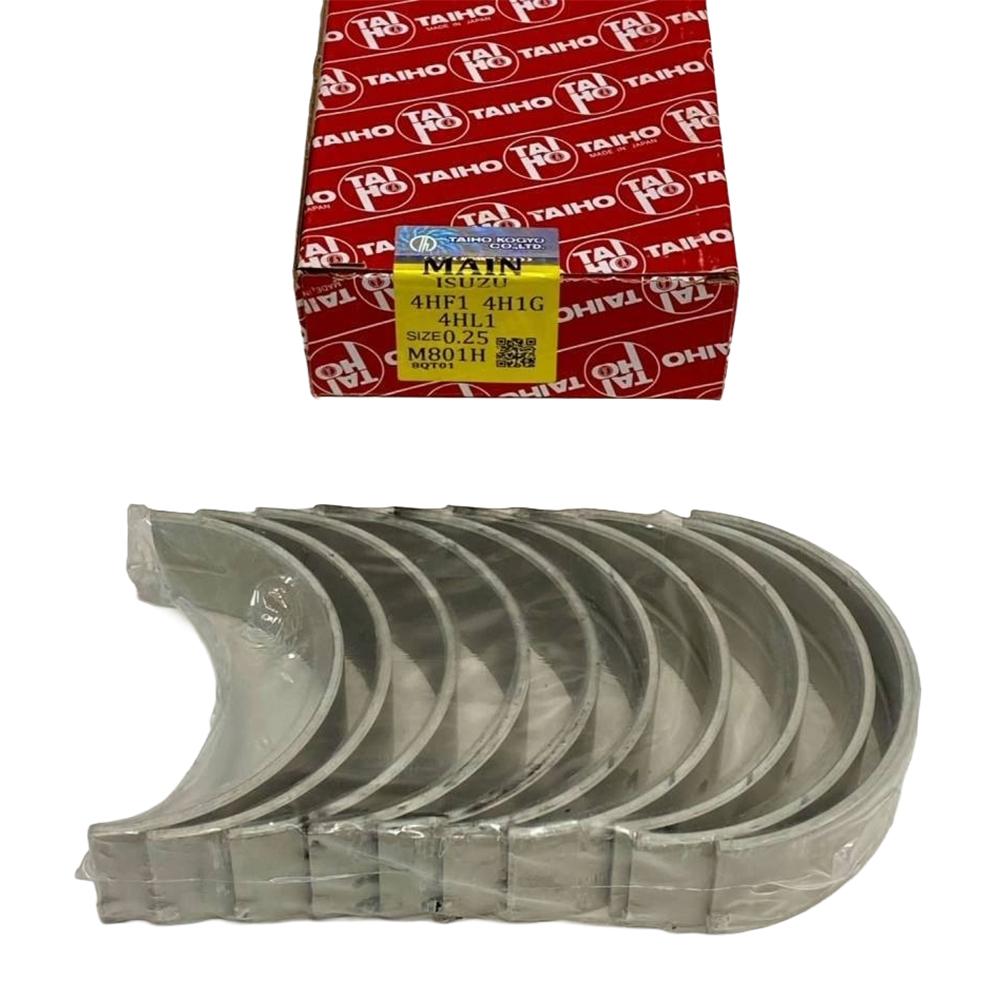 Комплект коренных вкладышей (0,25 / Black) Isuzu NQR71/75/90 NPR75 FVR34 4HG1/4HK1/6HK1 Евро-2/3/4/5 | Taiho